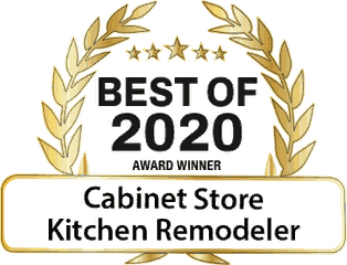 Best of 2020 award winner, Cabinet Store and Kitchen Remodeler
